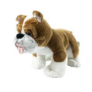 Build a Bear Bulldog Puppy Dog Plush! 15" Stuffed Toy Lovey